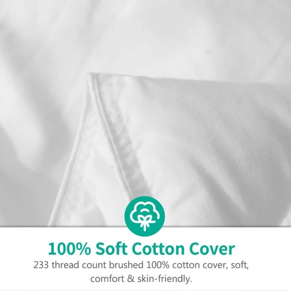 APSMILE-Hotel Collection Lightweight Down Feather Fibers Comforter King - - Picture 2 of 2